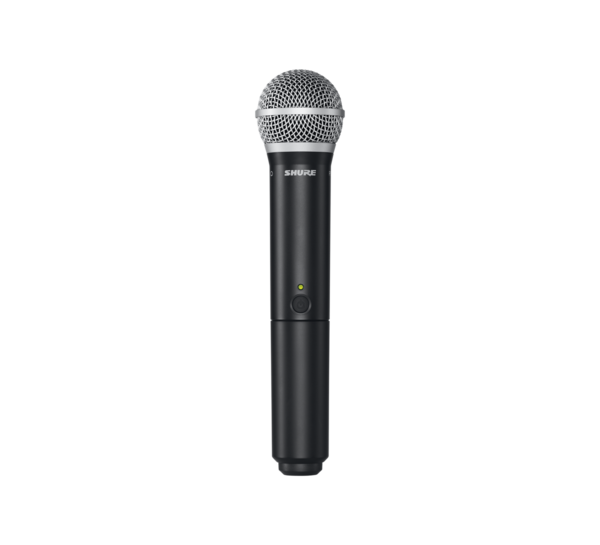 BLX DUAL CHANNEL WIRELSS VOCAL SYSTEM WITH BLX88 DUAL RECEIVER, (2) BLX2/PG58 HANDHELD WIRELESS MICS